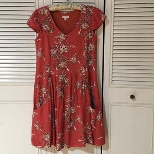 Garnet Hill 00 floral dress